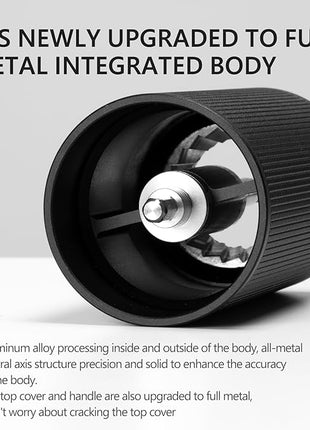 TIMEMORE Chestnut C3S Manual Coffee Grinder, Stainless Steel S2C Conical Burr Coffee Grinder, Hand Coffee Grinder, Adjustable Grind Setting for Travel/Camping/Home, Black