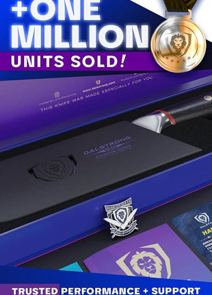 Dalstrong Nakiri Knife - 6 inch - Phantom Series - Japanese High-Carbon AUS8 Steel - Pakkawood Handle - Vegetable Kitchen Knife - Sheath Included