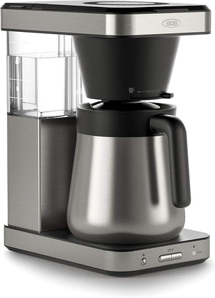 OXO Brew 8-Cup Coffee Maker - Single-Serve & Carafe, Thermal Stainless Steel, SCA Certified