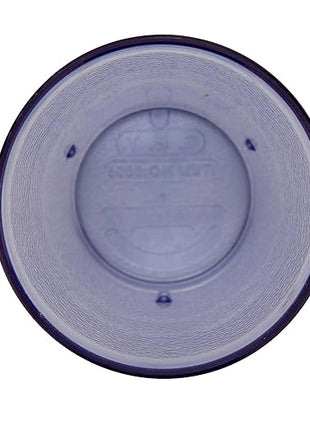 G.E.T. 6695-1-BL-EC Heavy-Duty Plastic Restaurant Tumblers, 9.5 Ounce, Blue (Set of 4)