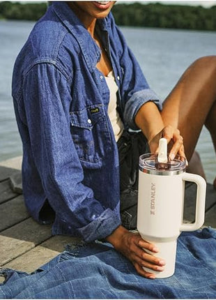 STANLEY Quencher ProTour Flip Straw Tumbler with Leakproof Lid | Built-In Straw & Handle | Cupholder Compatible for Travel | Insulated Stainless Steel Cup | BPA-Free