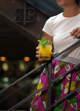 Bormioli Rocco 10.25 Oz Sorgente Rocks Whiskey Glass (Set of 4) - Boulder-Style Barware for Bourbon, Scotch, Water, Juice - Dishwasher Safe & Lead-Free Cocktail Glasses - Made in Italy