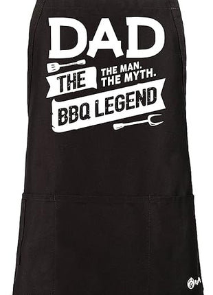 ApronMen - Funny Apron For Men - BBQ Gifts for Men & Unique Gifts for Fathers - Mens Aprons for Grilling