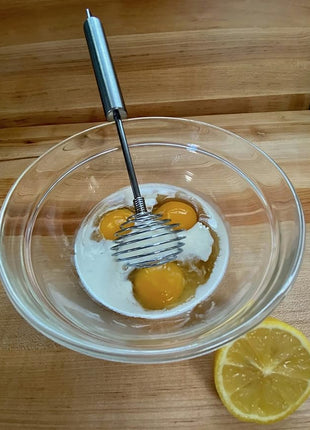 Fox Run 5829 Spiral Spring Whisk, 10" Silver Stainless Steel, Medium