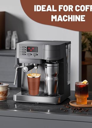 Insulated Coffee Tumblers with Flip Lid 12oz / 17oz, Stainless Steel Travel Coffee Mug Leak Proof, Vacuum Insulated Coffee Mug Reusable Cup, Keeps Cold and Hot for Coffee Tea