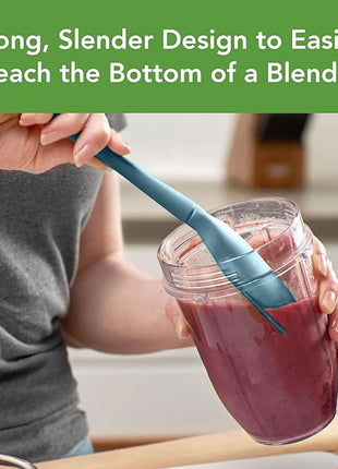 Flex-Core All Silicone Blender Spatula - Heat-Resistant Spatulas for Kitchen Use, Dishwasher Safe & BPA-Free