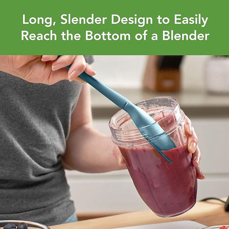 Flex-Core All Silicone Blender Spatula - Heat-Resistant Spatulas for Kitchen Use, Dishwasher Safe & BPA-Free