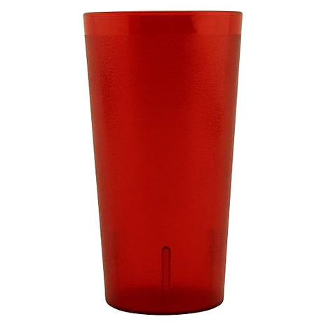 G.E.T. 6632-1-R-EC Heavy-Duty Plastic Restaurant Tumblers, 32 Ounce, Red (Set of 4)