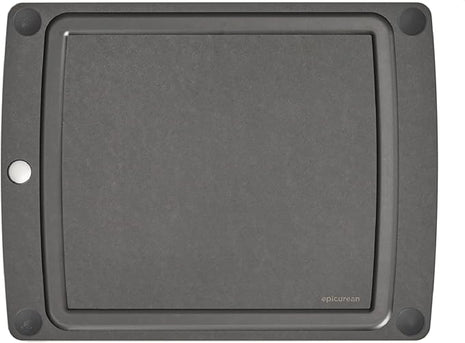 Epicurean - 505-151102003 Epicurean All-In-One Cutting Board with Non-Slip Feet, 14.5" × 11.25", Slate/Black