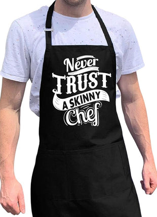 ApronMen - Funny Apron For Men - BBQ Gifts for Men & Unique Gifts for Fathers - Mens Aprons for Grilling
