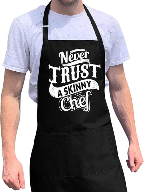 ApronMen - Funny Apron For Men - BBQ Gifts for Men & Unique Gifts for Fathers - Mens Aprons for Grilling