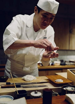 JapanBargain 1560, Extra Long Sushi Sashimi Knife Japaneses High Carbon Stainless Steel Sushi Chef Yanagiba Knife, Made in Japan, 11.75 inch Long