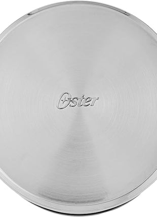 Oster Sangerfield Stainless Steel Cookware 5-Quart Pasta Pot w/Steamer & Strainer Lid