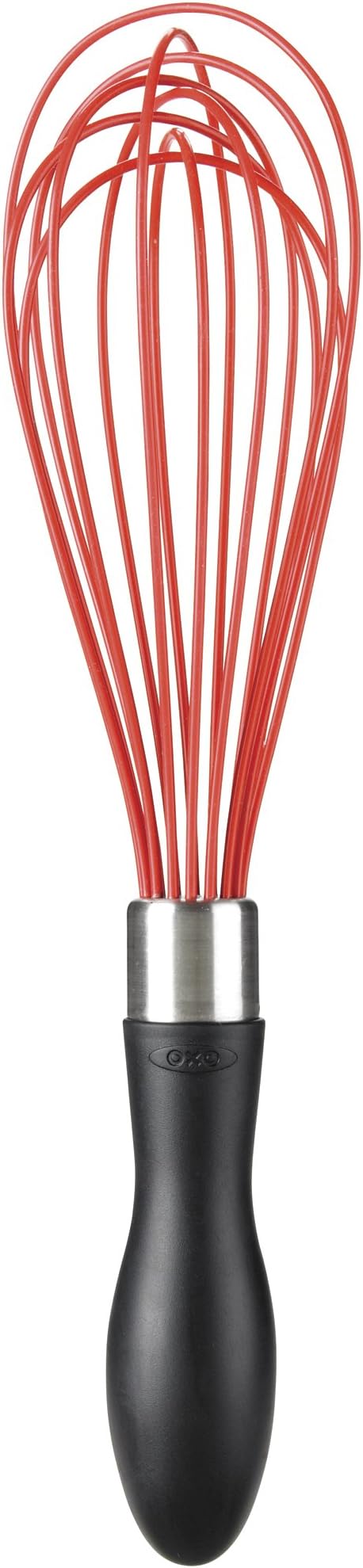 OXO Good Grips 11-Inch Silicone Balloon Whisk - Red