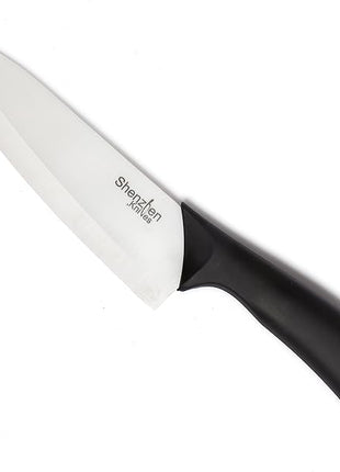 Shenzhen Knives White Ceramic 6 Inch Chef's Knife - Lightweight Kitchen Cutlery for Precision Cooking