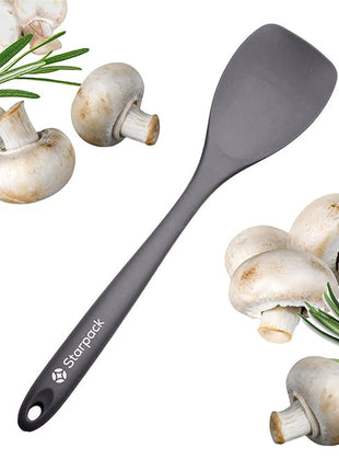 Starpack 'The All Rounder' XL Premium Silicone Spoonula - Heat Resistant to 600F - Best Kitchen Spatula Spoon for Cooking