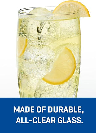 Anchor Hocking Central Park Drinking Glasses (16-Pieces, dishwasher safe)