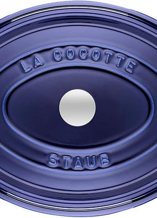 Staub Oval Cocotte - 4.25Qt - Dark Blue