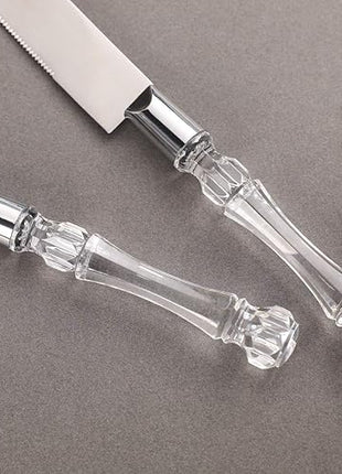 AW BRIDAL Personalized Cake Knife and Server Wedding - Cake Knife 13.2 Inch, Cake Server 10.8 inch - Wedding Engagement Gifts for Couples//DK2201CPP97//