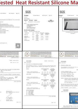 Mini Spatulas Set - 10 Piece Heat Resistant Silicone Spatula - Pro-Grade Multipurpose Kitchen Tool for Baking, Cooking, Mixing, and More - Non-Stick, Dishwasher Safe Bright and Colorful Small Spatula