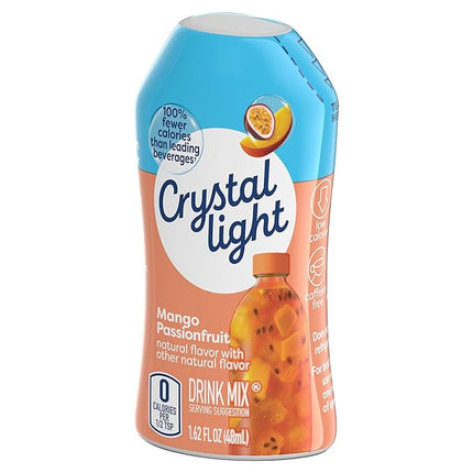 2 pack Crystal Light Mango Passionfruit Liquid Drink Mix 48 servings (1.62 fl oz x 2 = 3.24 oz)