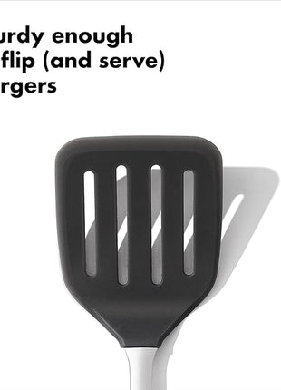 OXO Steel Silicone Flexible Turner