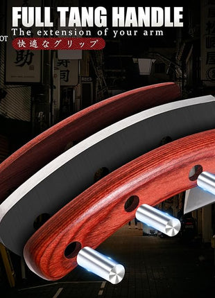 DRAGON RIOT Professional Butcher Knife Set for Meat Processing, 3Pcs High Carbon Steel Hand Forged Serbian Cleaver Chef Knife Set with Ergonomic Handles for Kitchen Outdoor Cooking