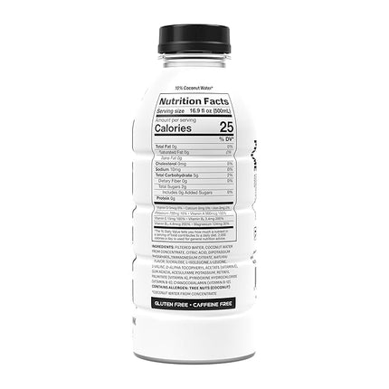 PRIME Hydration META MOON | Sports Drinks | Electrolyte Enhanced for Ultimate Hydration | 250mg BCAAs | B Vitamins | Antioxidants | 2g Of Sugar | 16.9 Fluid Ounce | 12 Pack