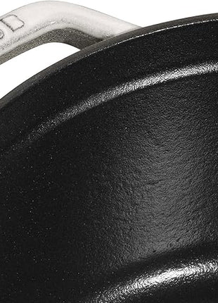 Staub Cast Iron 2.75-qt Round Cocotte - White Truffle, Made in France