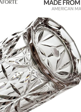 BELLAFORTE Shatterproof Tritan Tall Tumbler, Set of 4, 18oz - Myrtle Beach Drinking Glasses - Unbreakable Plastic Drinking Glasses for Gifting, Parties, New Year - BPA Free - Dishwasher Safe - Gray