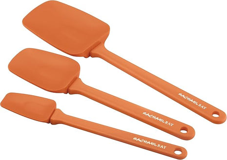 Rachael Ray 51205 Tools & Gadgets Spoonula Set, 3 Piece, Orange