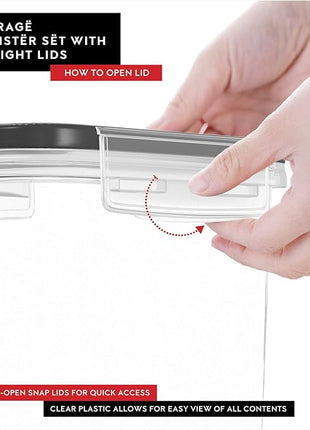 Cereal Containers Storage 3 Pack 135 fl. oz Cereal Dispenser Countertop, Airtight Food Storage Containers for Pantry Organization and Storage, Bpa-free Cereal Storage Container with Marker & Labels