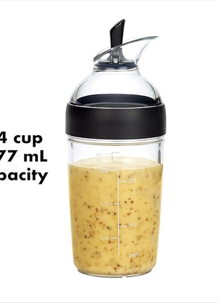 OXO Good Grips Little Salad Dressing Shaker - Black, Small