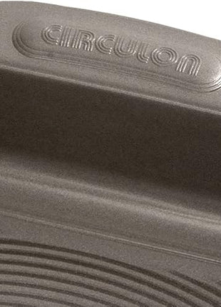 Circulon Total Bakeware Set Nonstick Cookie Baking Sheets with Cooling Rack, 3 Piece, Gray