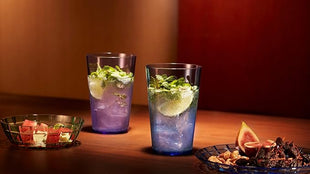 SCANDINOVIA - 19oz Unbreakable Premium Drinking Glasses Set of 6 - Super Grade Acrylic Plastic - Perfect for Gifts - Dishwasher Safe - Stackable - Drinkware Cups Reusable Water Tumbler