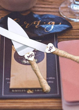 MR MRS Wedding Cake Knife and Server Set Pizza Pie Cake Knife Cutter Serveing