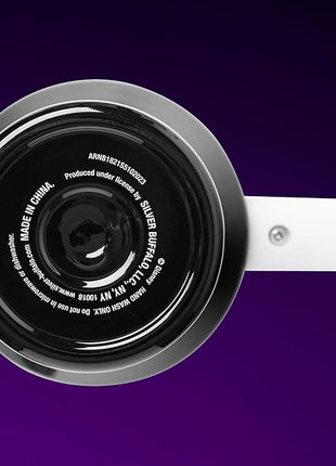 Silver Buffalo Disney Nightmare Before Christmas by Tim Burton Jack Skellington Hill and Moon Stainless Steel Tumbler with Handle and Straw, Fits in Standard Cup Holder, 40 Ounces