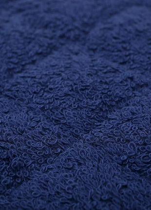 100% Cotton Kitchen Everyday Basic Terry Pot Holder Heat Resistant Coaster Potholder for Cooking and Baking Set of 5 Dark Blue