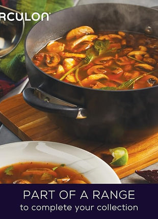 Circulon Symmetry Hard Anodized Nonstick Cookware Pots and Pans Set, 11-Piece, Black