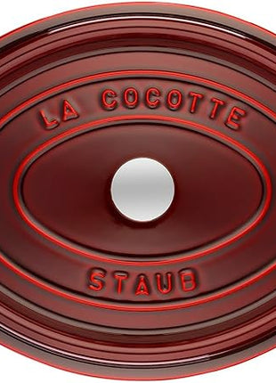 Staub Cocotte Oval 29cm Grenadine red