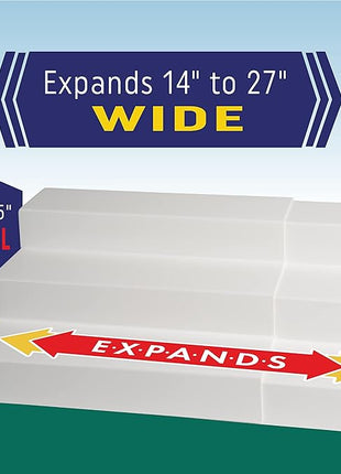 Dial Industries 3 Tier Adjustable Canned Goods Shelves for Kitchen Cabinet and Pantry Organization