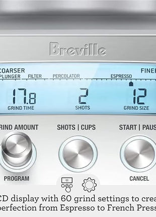 Breville Smart Grinder Pro BCG820DBL, Damson Blue