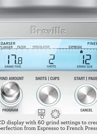 Breville Smart Grinder Pro BCG820OLT, Olive Tapenade