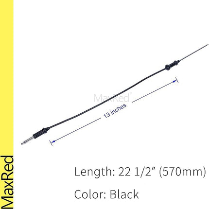 00755060 492332 Meat Probe Thermometer Gauge Thermistor Sensor Replacement for Thermador, Bosch, BSH Range Stove, Wall Oven, Grill, Baker