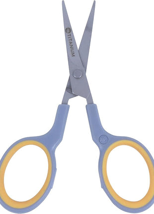 Westcott 4" Sewing Titanium-Bonded Embroidery Scissors, Curved (13865)