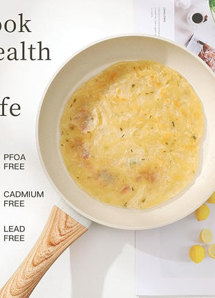 16PCS Pots and Pans Set Non Stick Cookware Set Nonstick with Cooking Set