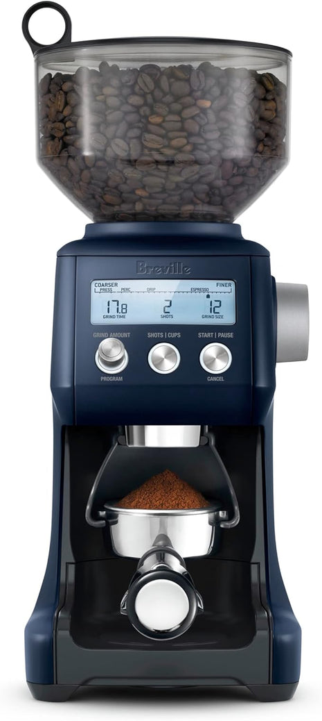 Breville Smart Grinder Pro BCG820DBL, Damson Blue