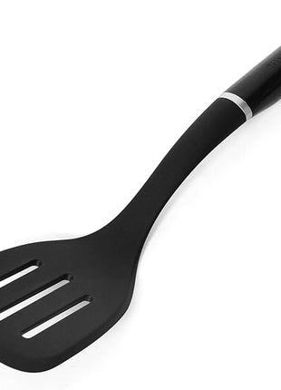 KitchenAid Classic Nylon Slotted Turner, 13.66-Inch, Black