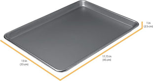 Chicago Metallic Professional Non-Stick Cooking/Baking Sheet, 17-Inch-by-12.25-Inch