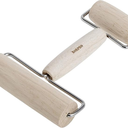 Norpro Wood Pastry/Pizza Roller 4in/10cm